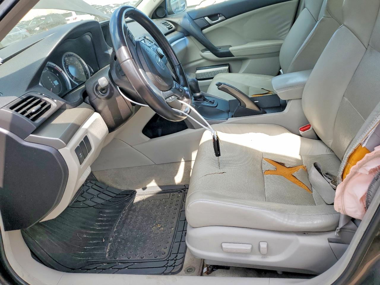 2010 Acura Tsx Gray vin: JH4CU2F60AC037671