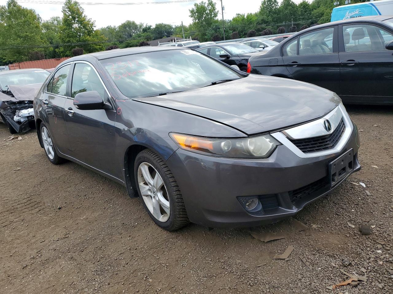 2010 Acura Tsx Gray vin: JH4CU2F60AC037671