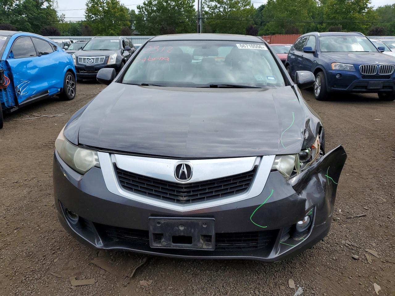 2010 Acura Tsx Gray vin: JH4CU2F60AC037671