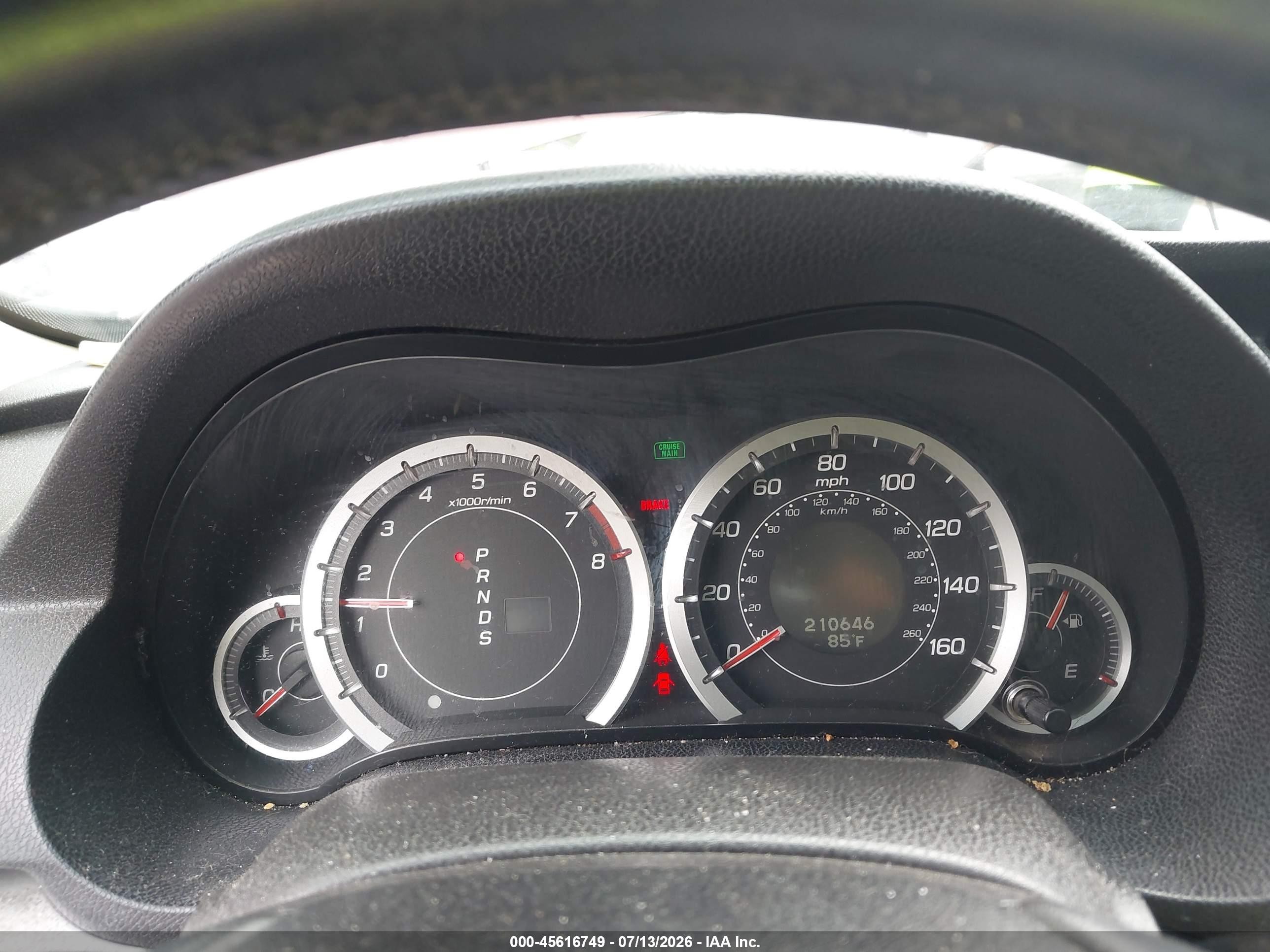 2010 Acura Tsx 2.4 Maroon vin: JH4CU2F60AC041736
