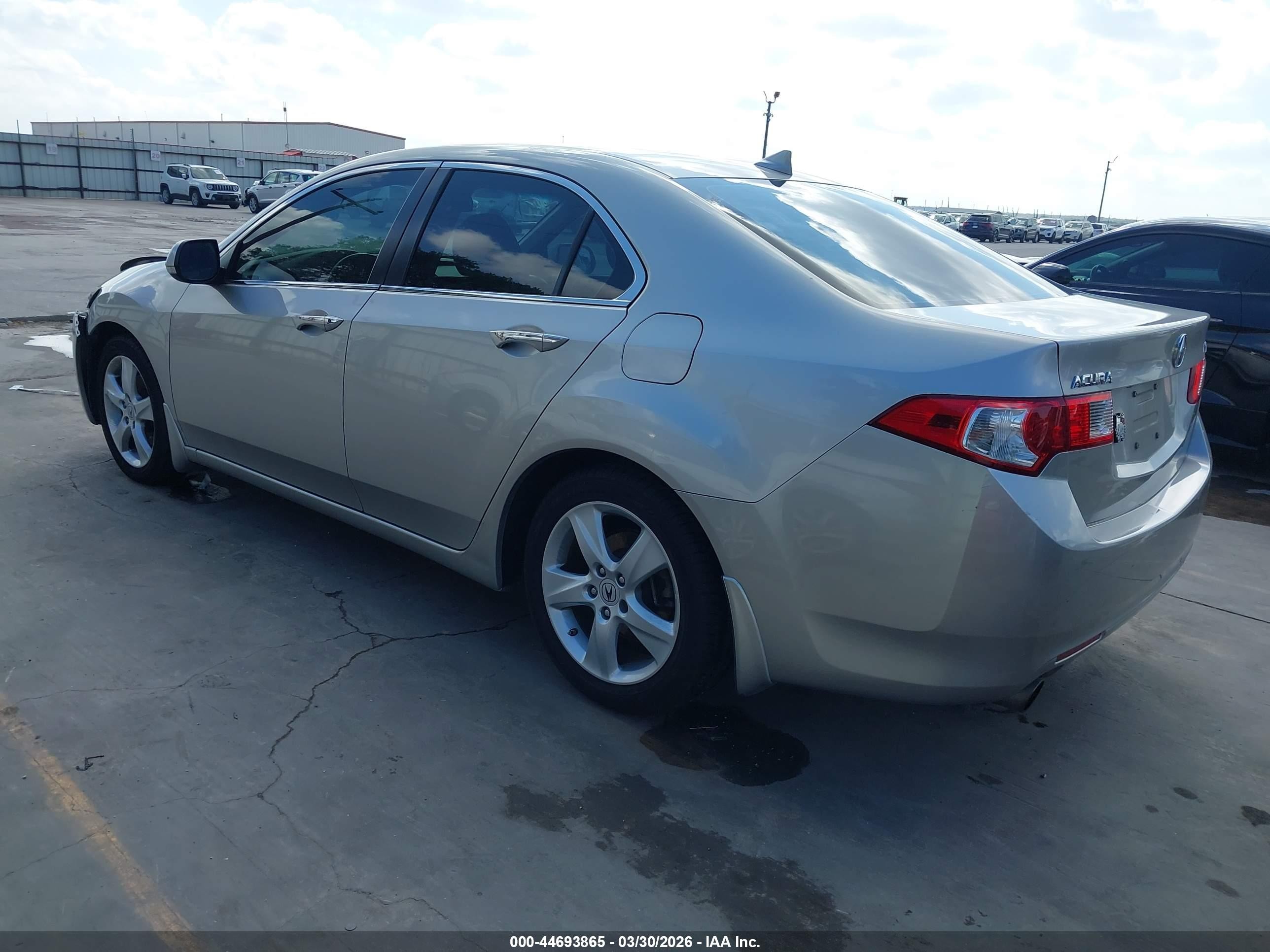 2010 Acura Tsx 2.4 Gray vin: JH4CU2F60AC042157
