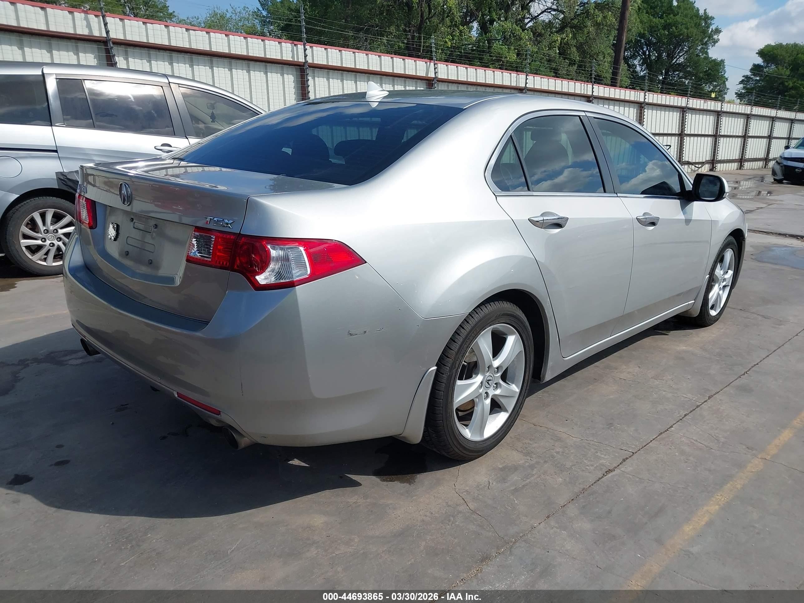 2010 Acura Tsx 2.4 Gray vin: JH4CU2F60AC042157