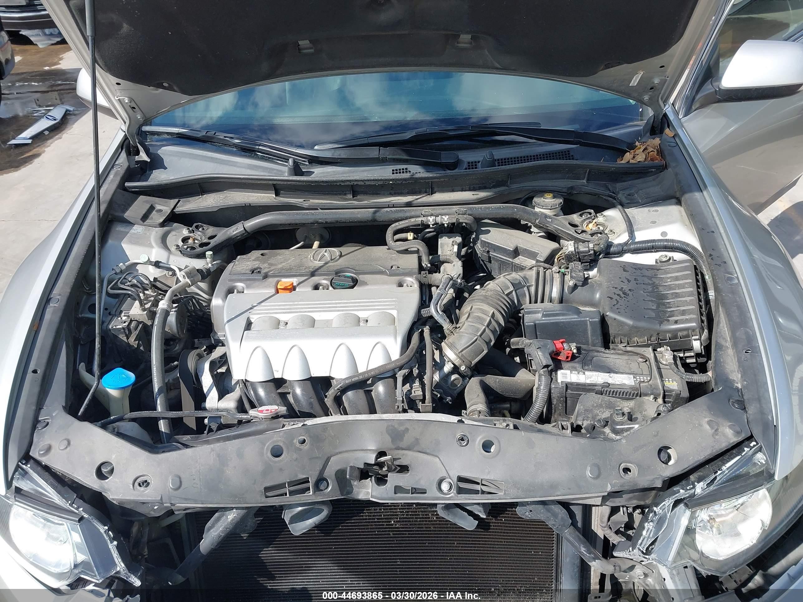 2010 Acura Tsx 2.4 Gray vin: JH4CU2F60AC042157