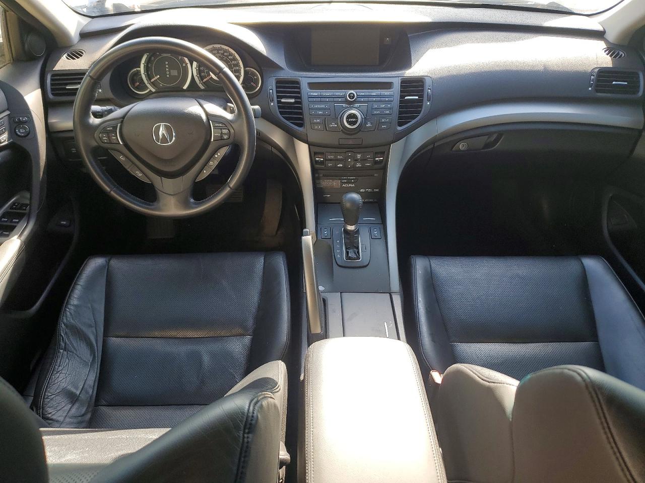 2010 Acura Tsx Silver vin: JH4CU2F60AC800966
