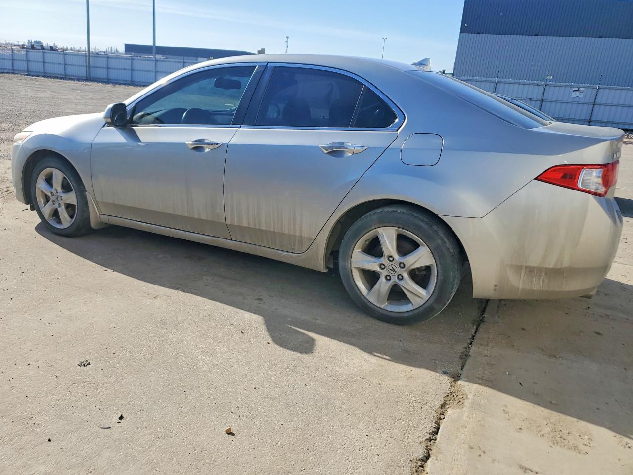 2010 Acura Tsx Silver vin: JH4CU2F60AC800966