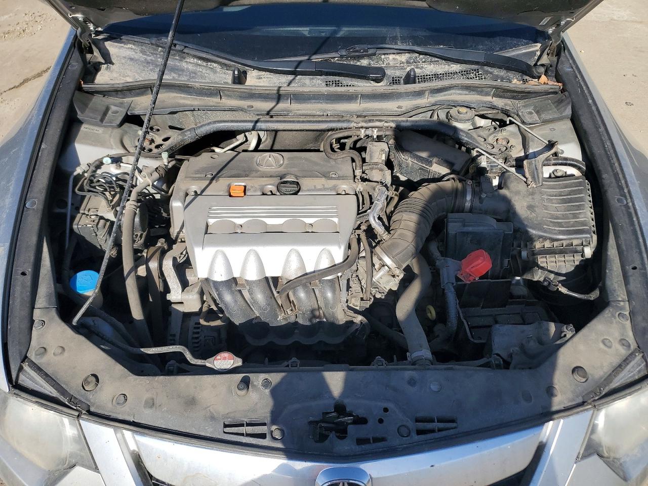 2010 Acura Tsx Silver vin: JH4CU2F60AC800966