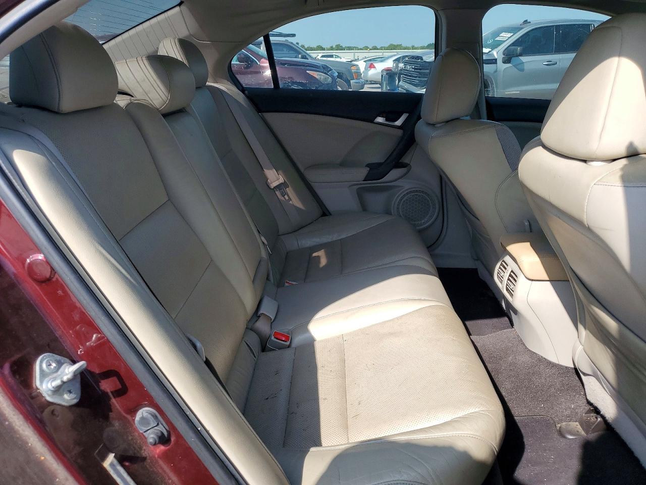 2011 Acura Tsx Red vin: JH4CU2F60BC011217