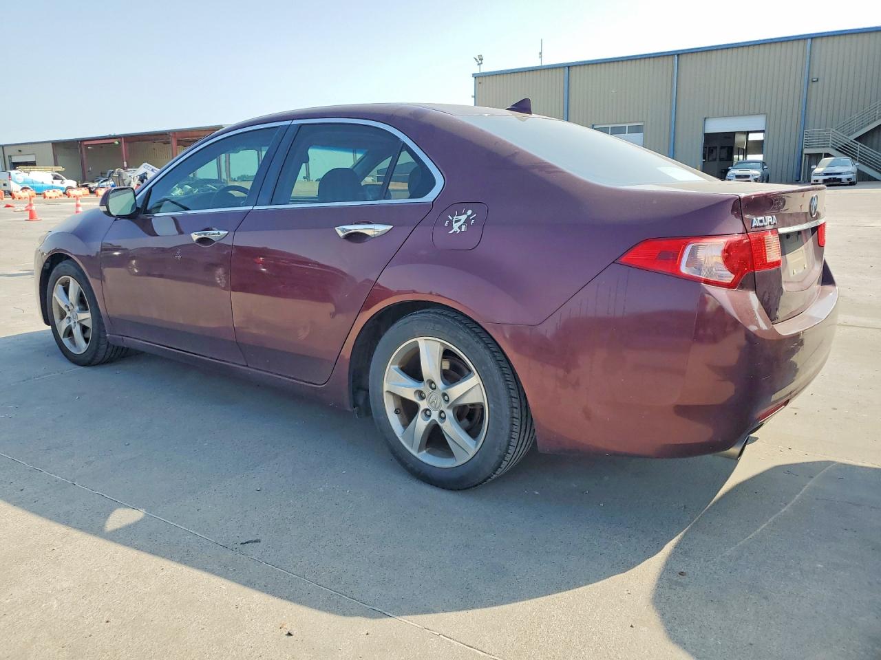 2011 Acura Tsx Red vin: JH4CU2F60BC011217