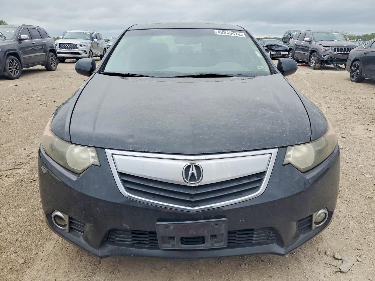 2011 Acura Tsx Black vin: JH4CU2F60BC013677