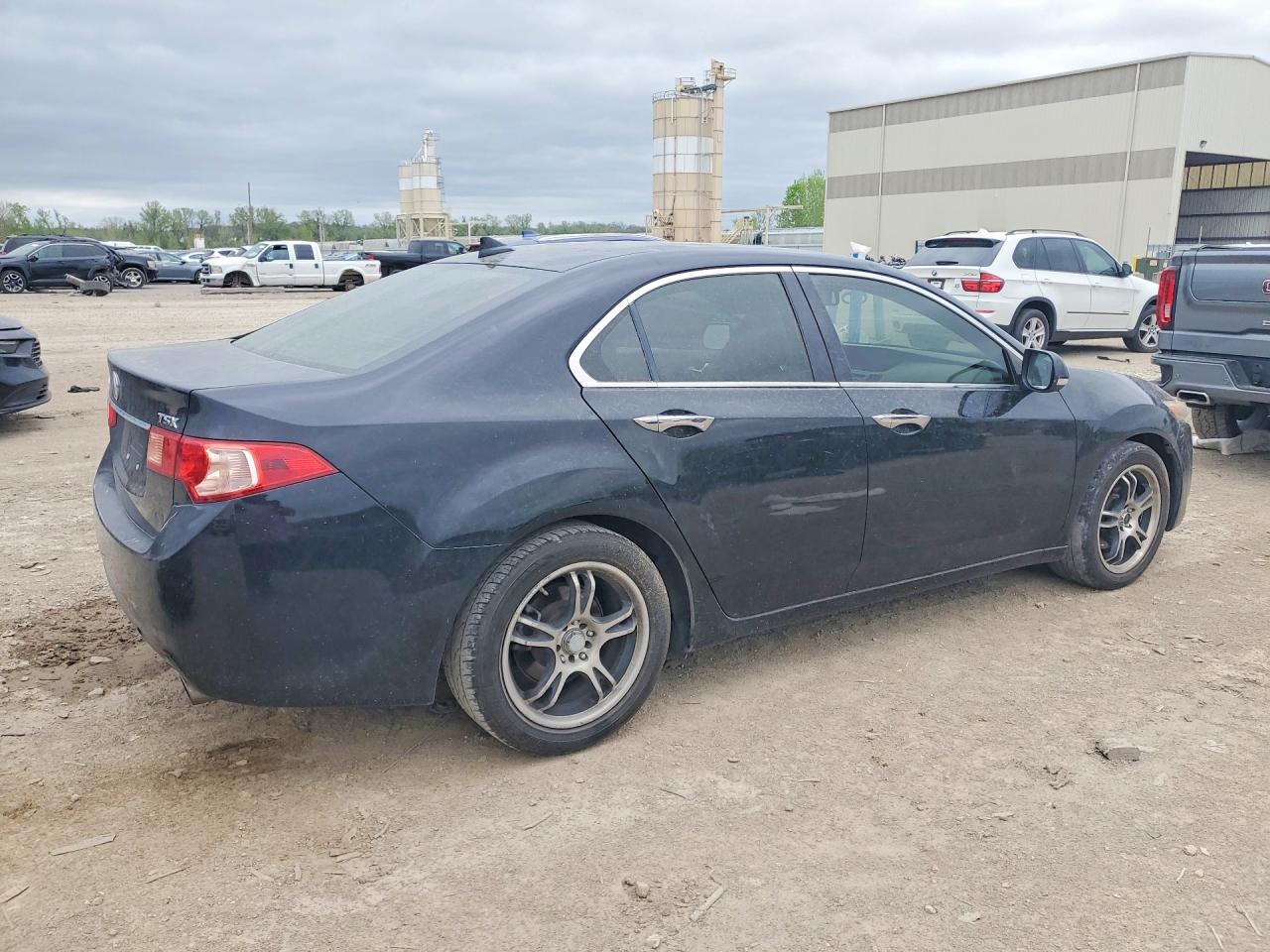 2011 Acura Tsx Black vin: JH4CU2F60BC013677