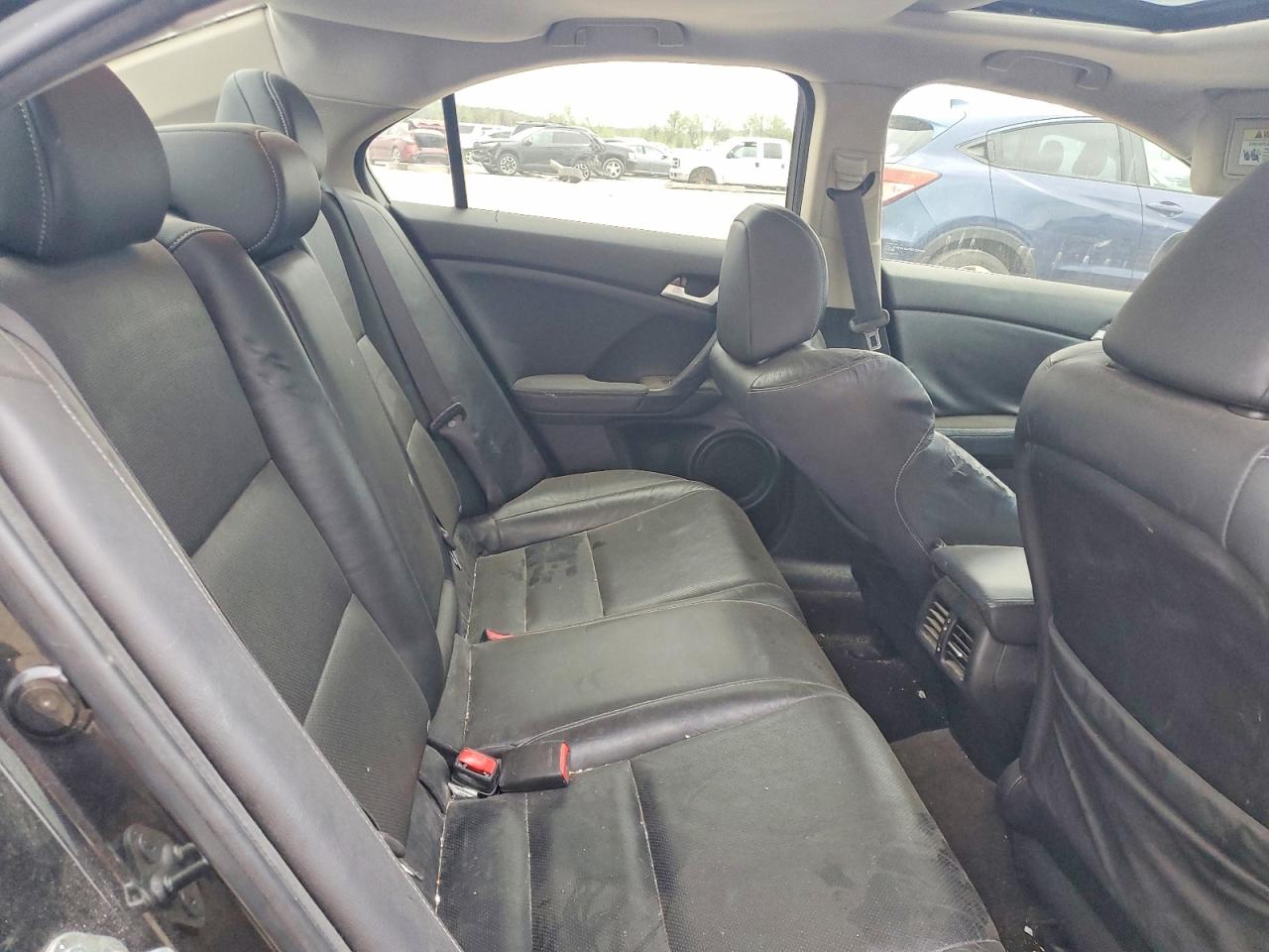 2011 Acura Tsx Black vin: JH4CU2F60BC013677