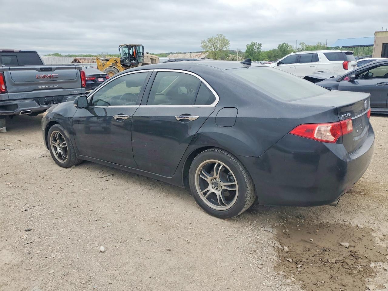 2011 Acura Tsx Black vin: JH4CU2F60BC013677