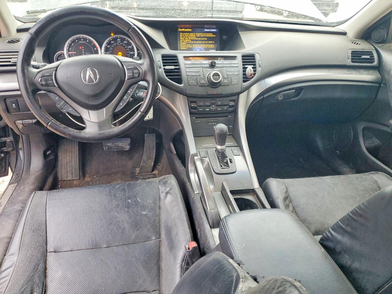 2011 Acura Tsx Black vin: JH4CU2F60BC013677
