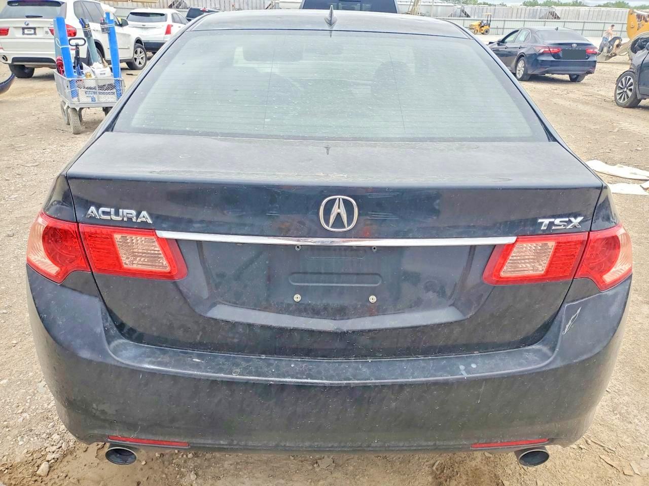 2011 Acura Tsx Black vin: JH4CU2F60BC013677