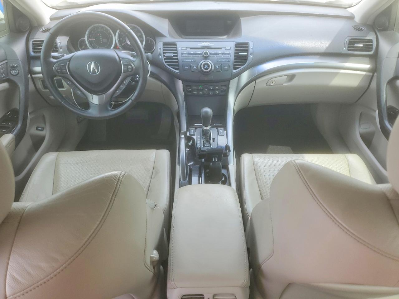2011 Acura Tsx White vin: JH4CU2F60BC014232