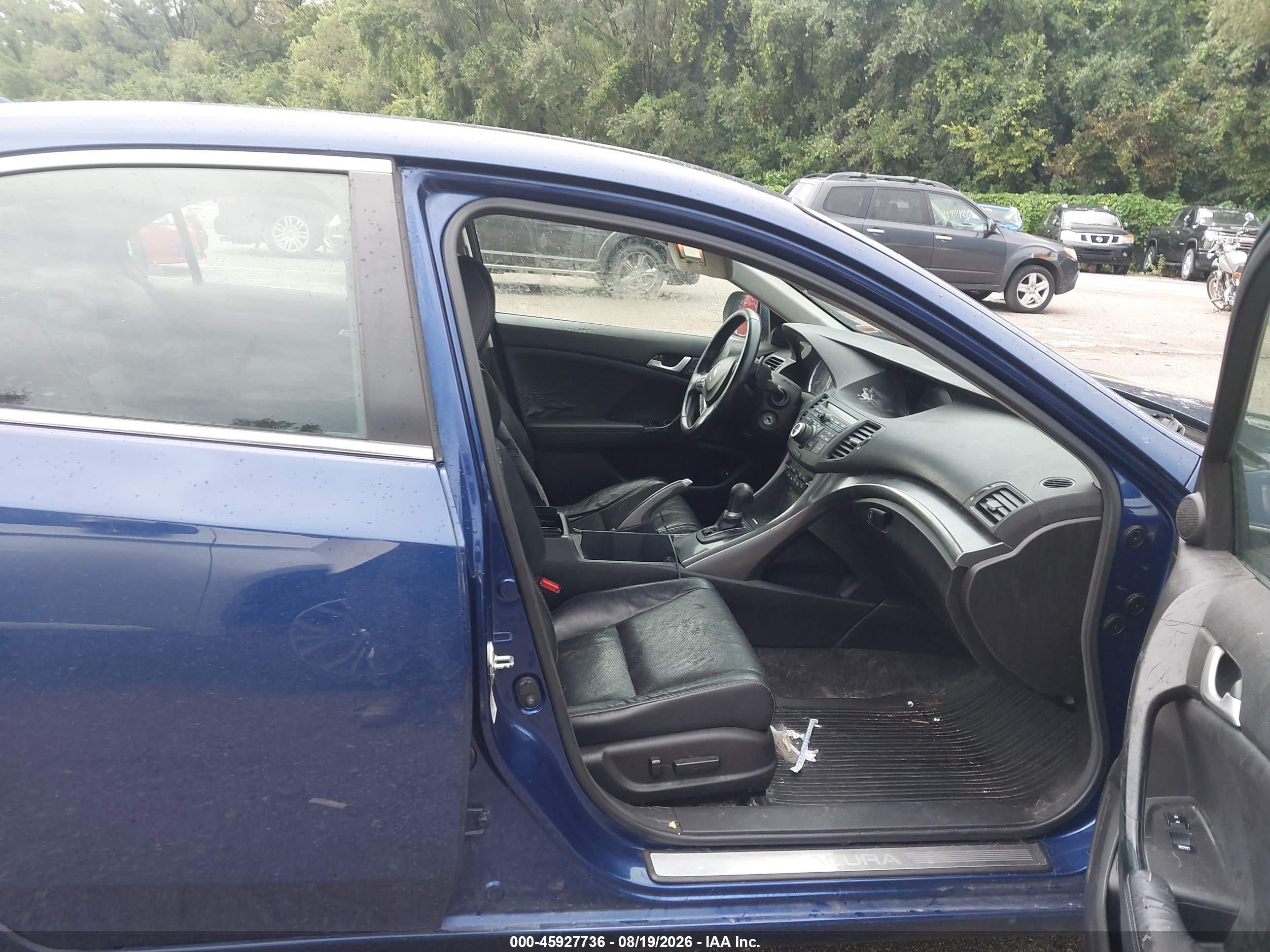 2012 Acura Tsx 2.4 Blue vin: JH4CU2F60CC009470