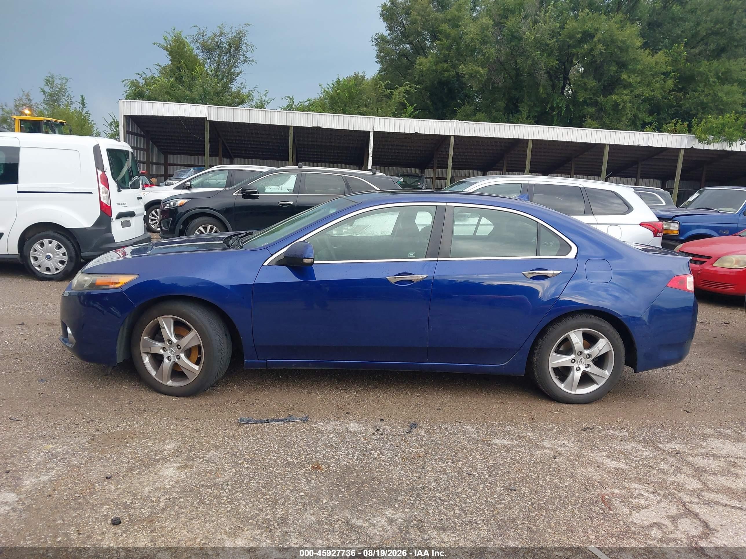 2012 Acura Tsx 2.4 Blue vin: JH4CU2F60CC009470