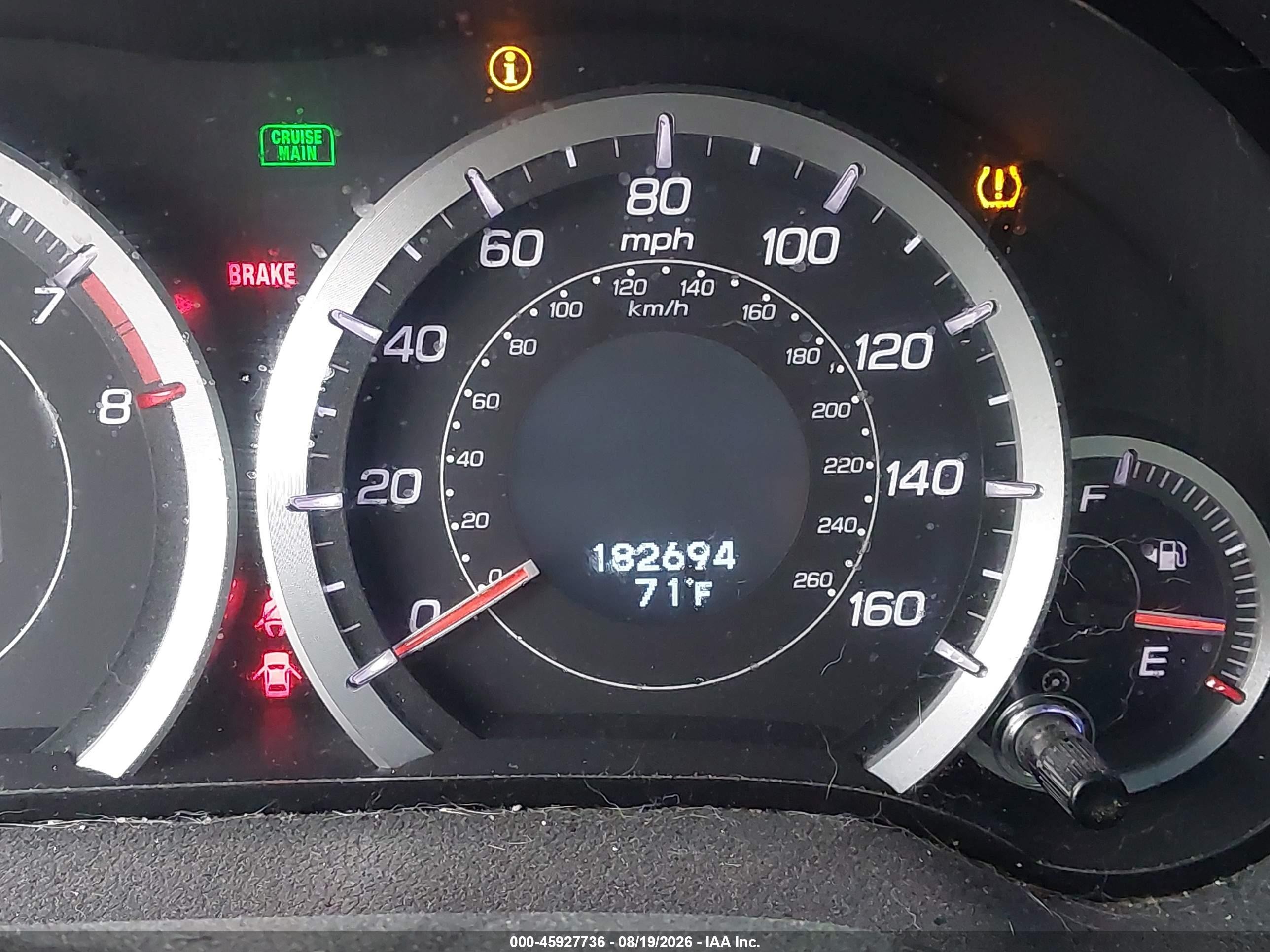 2012 Acura Tsx 2.4 Blue vin: JH4CU2F60CC009470