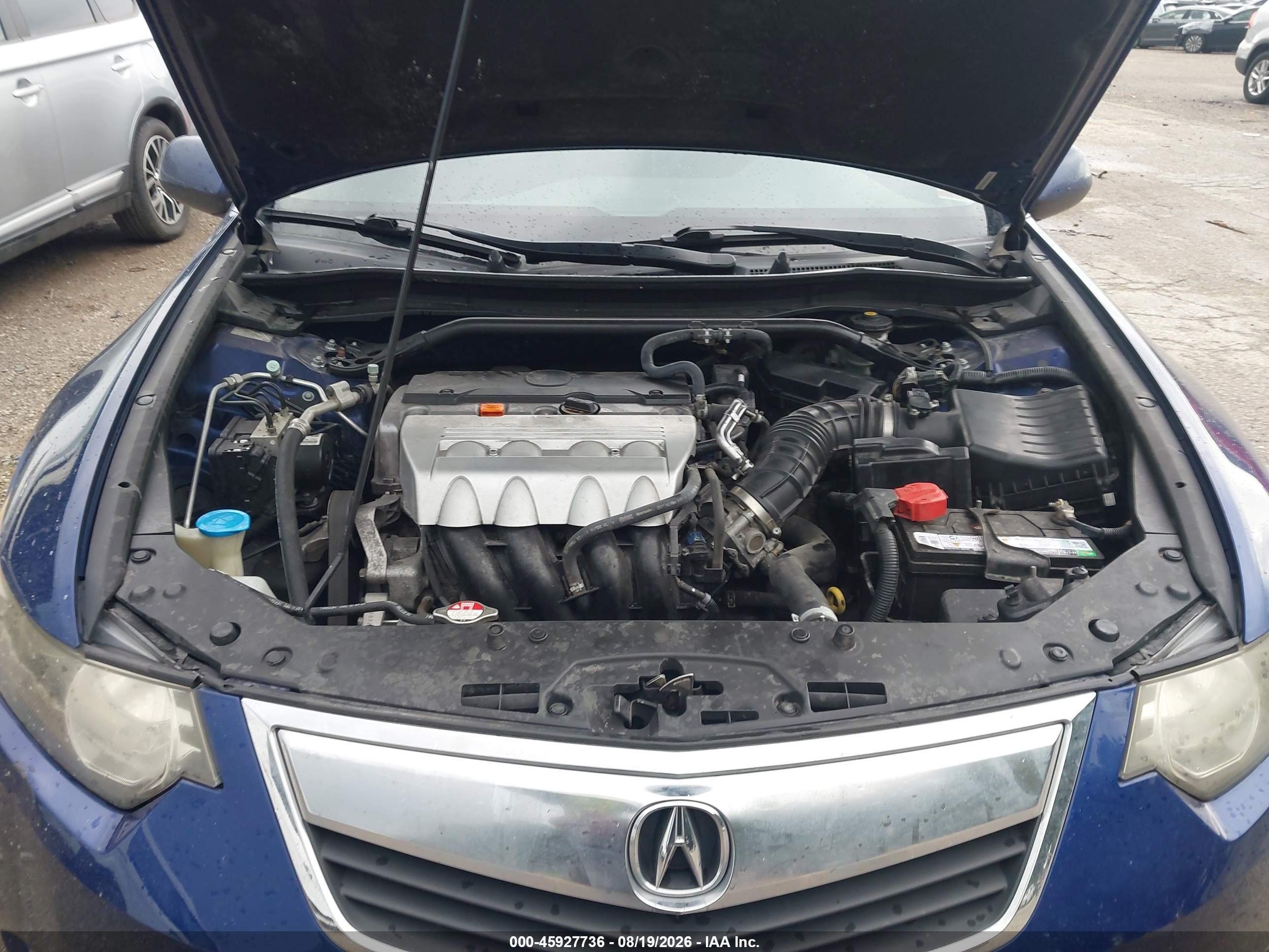 2012 Acura Tsx 2.4 Blue vin: JH4CU2F60CC009470