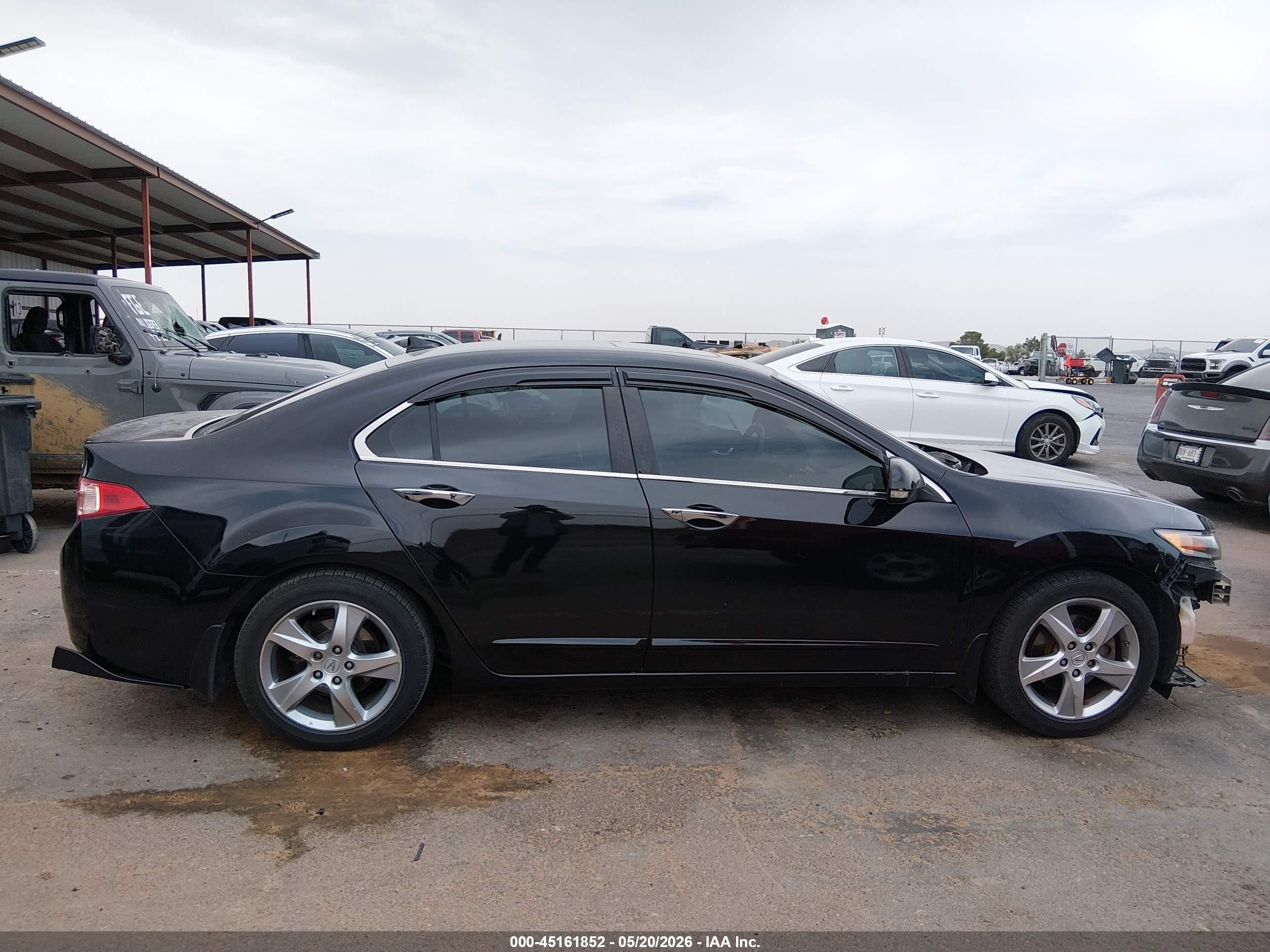 2012 Acura Tsx 2.4 Black vin: JH4CU2F60CC014832