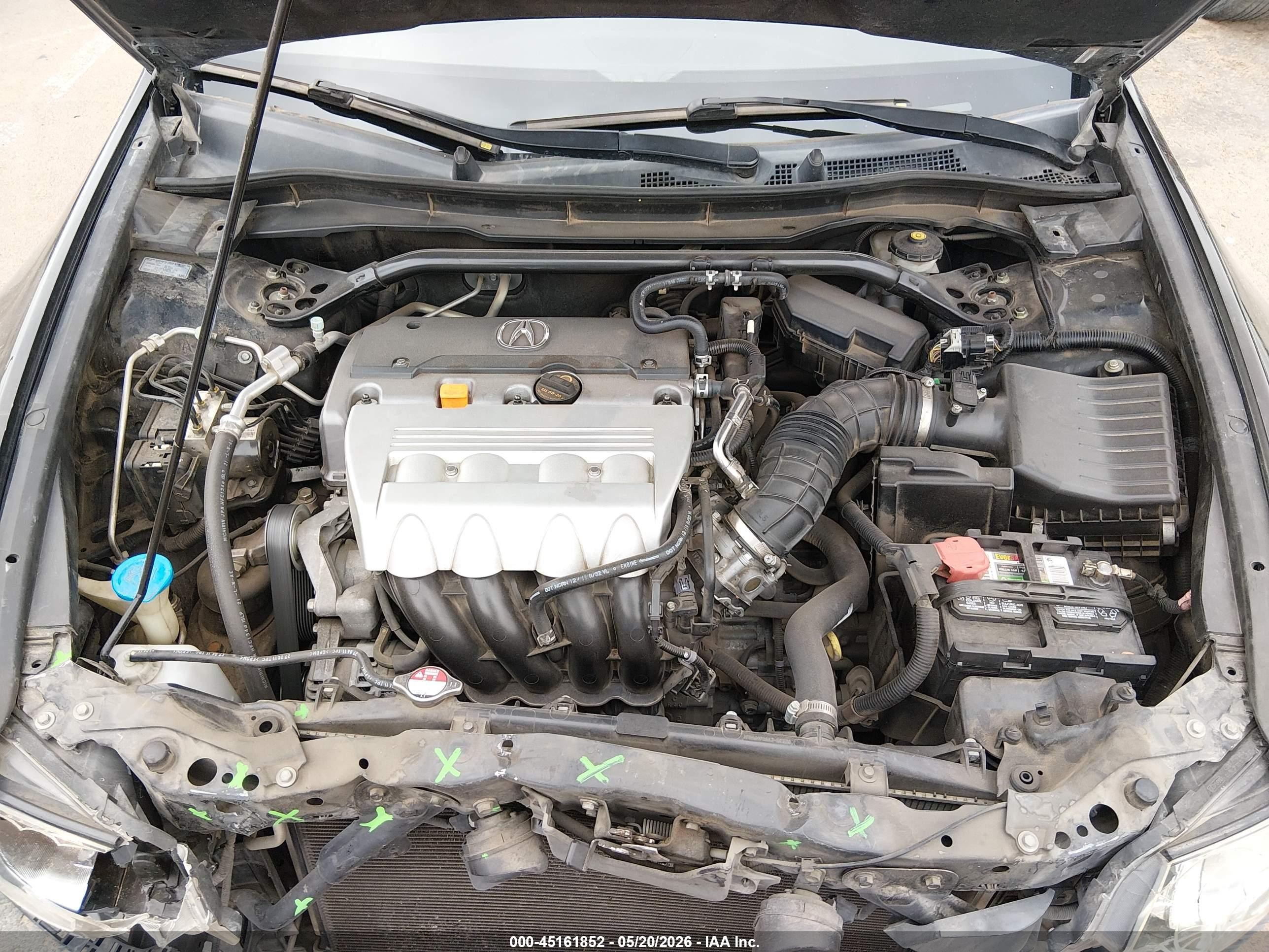 2012 Acura Tsx 2.4 Black vin: JH4CU2F60CC014832