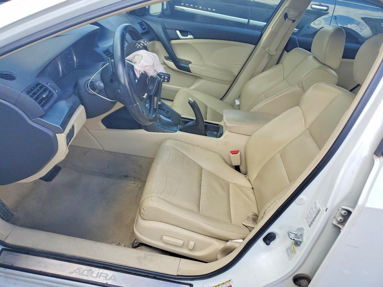 2012 Acura Tsx Tech White vin: JH4CU2F60CC015253