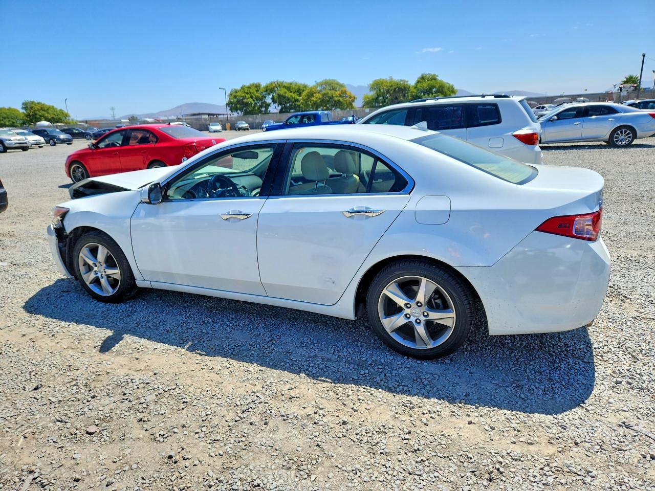 2012 Acura Tsx Tech White vin: JH4CU2F60CC019724