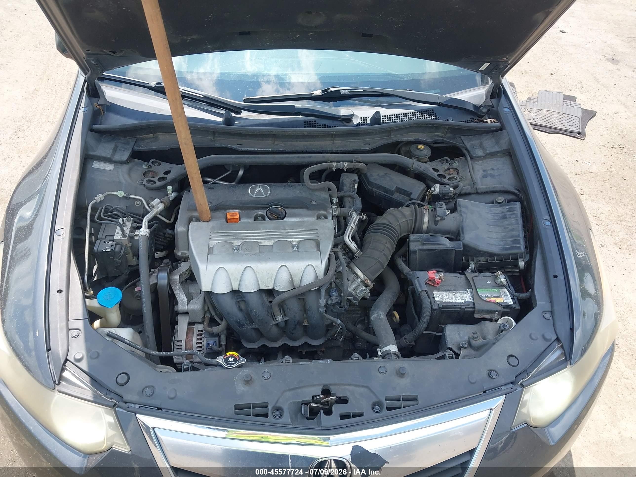2012 Acura Tsx 2.4 Gray vin: JH4CU2F60CC024910