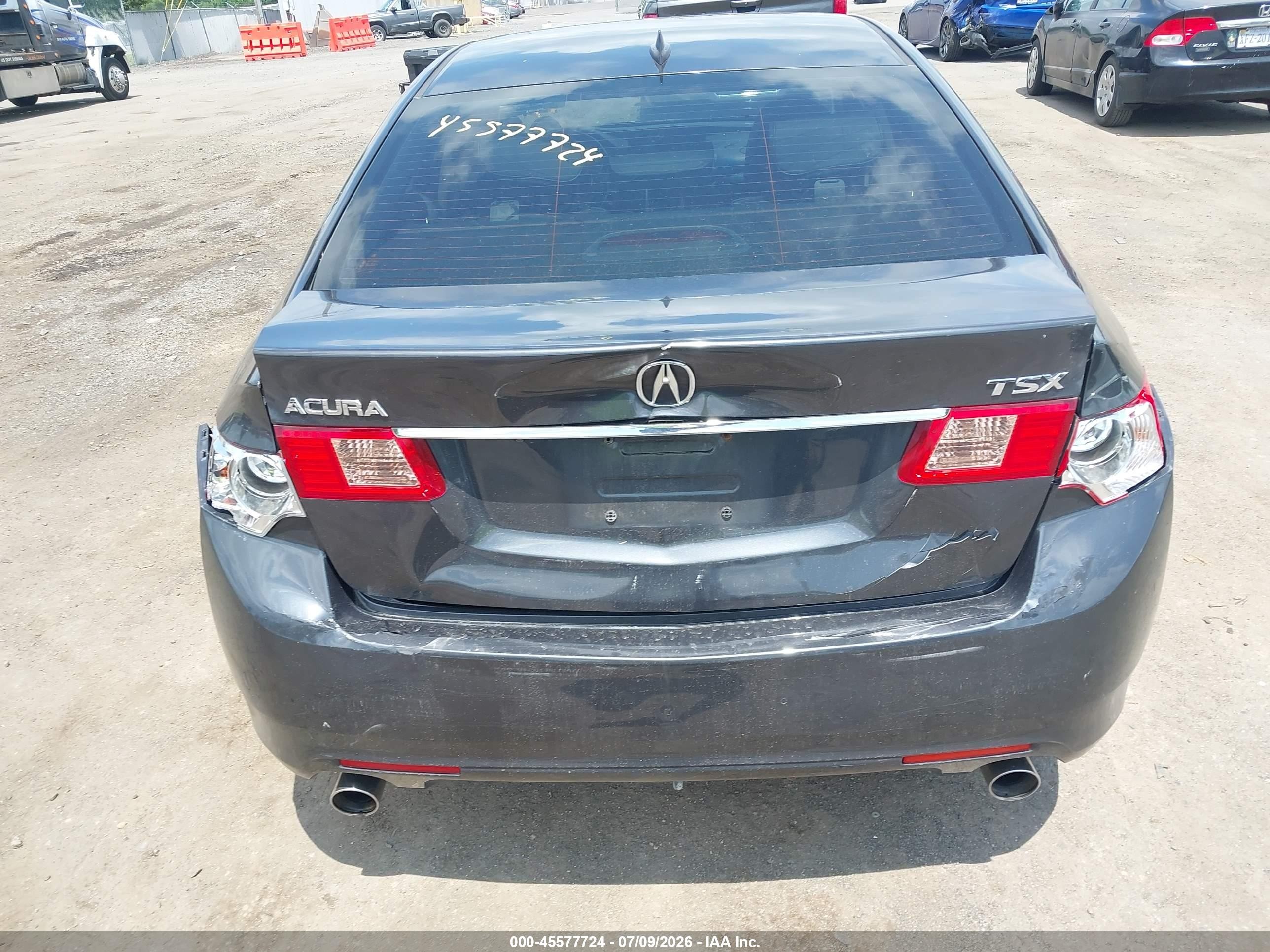 2012 Acura Tsx 2.4 Gray vin: JH4CU2F60CC024910