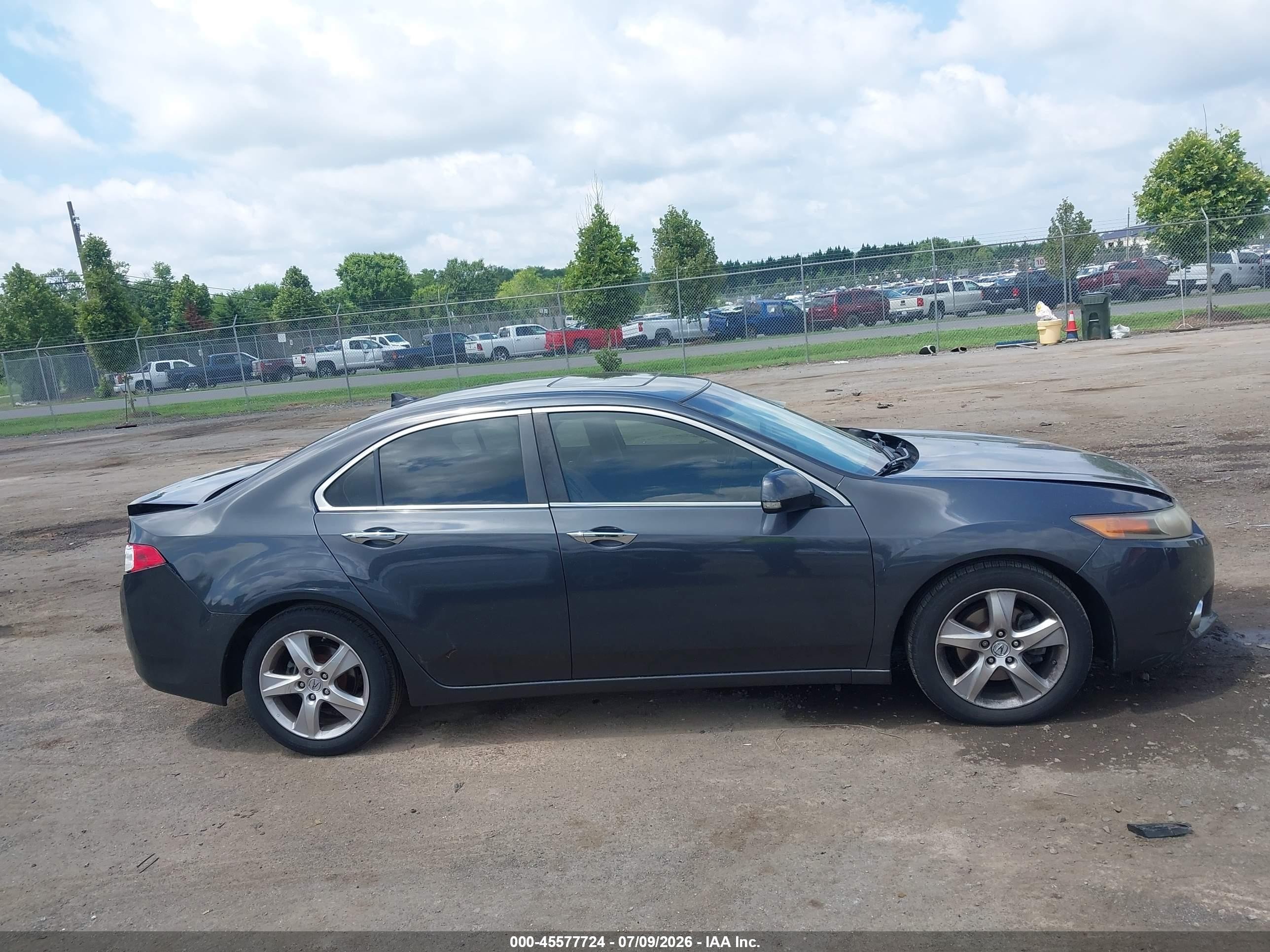 2012 Acura Tsx 2.4 Gray vin: JH4CU2F60CC024910