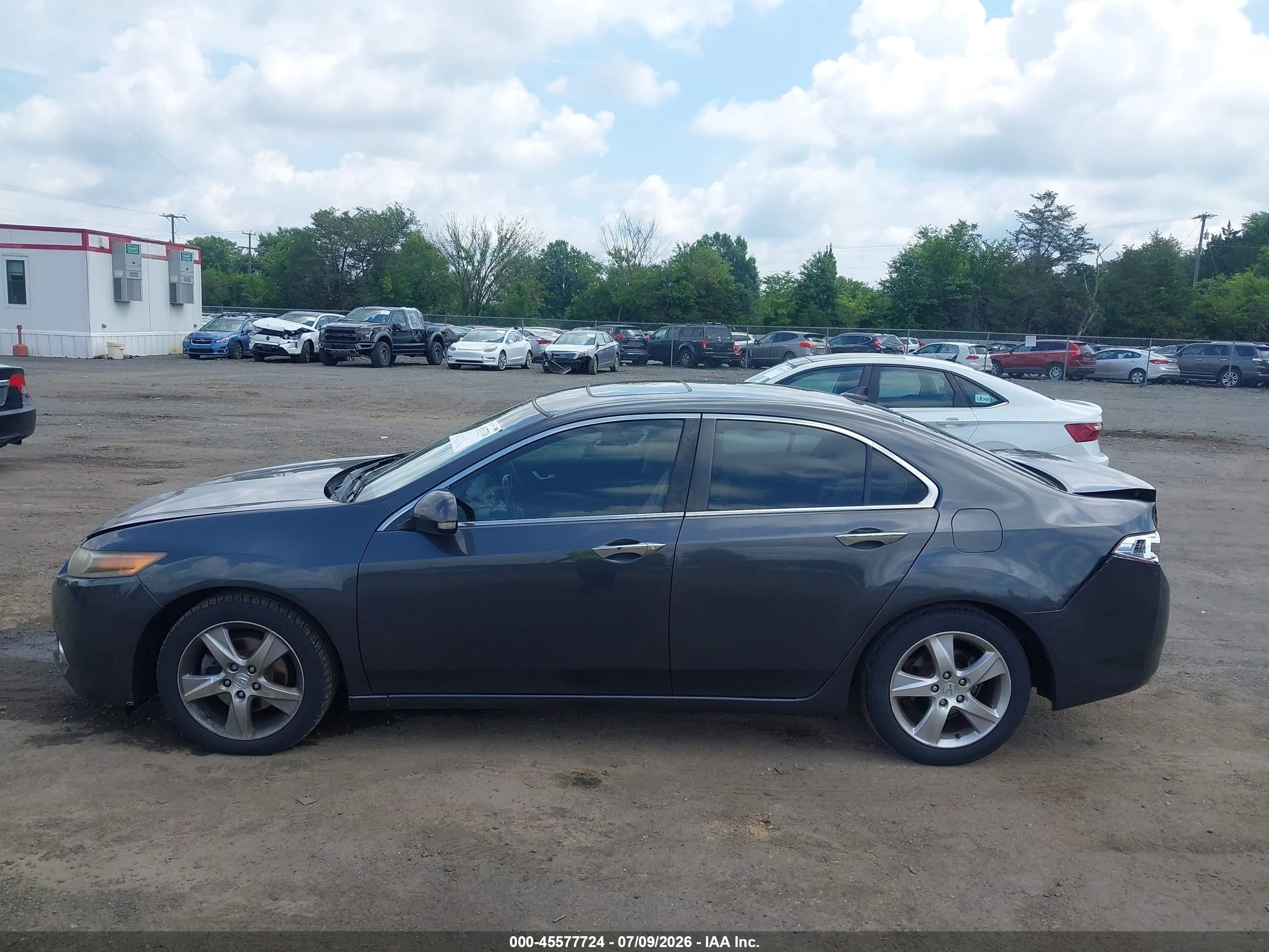 2012 Acura Tsx 2.4 Gray vin: JH4CU2F60CC024910
