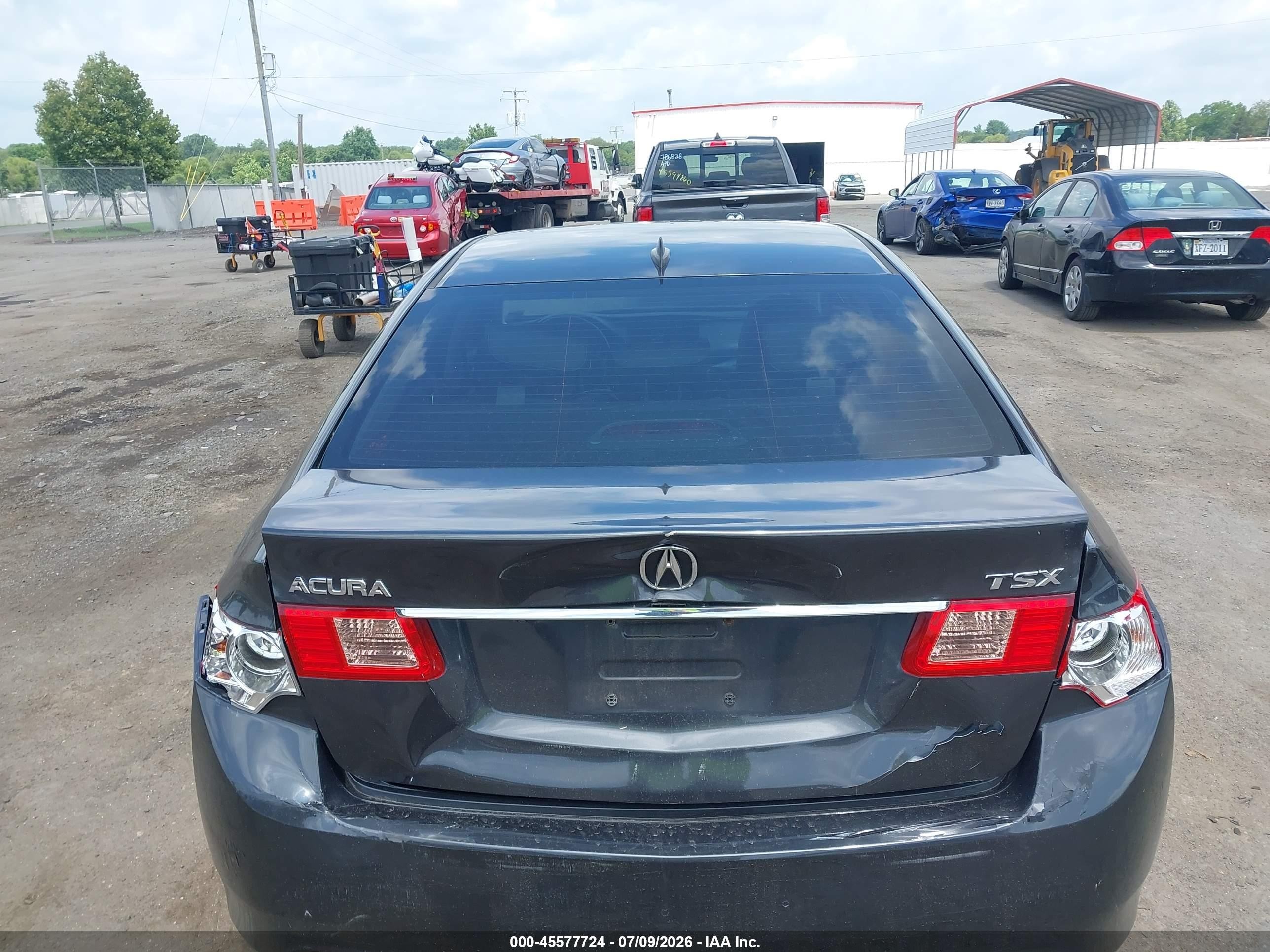 2012 Acura Tsx 2.4 Gray vin: JH4CU2F60CC024910