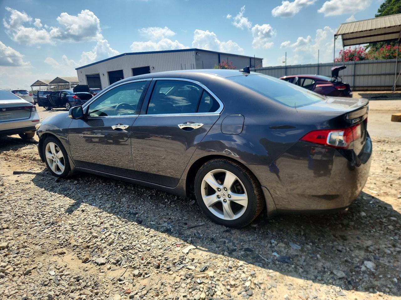 2010 Acura Tsx Gray vin: JH4CU2F61AC001858