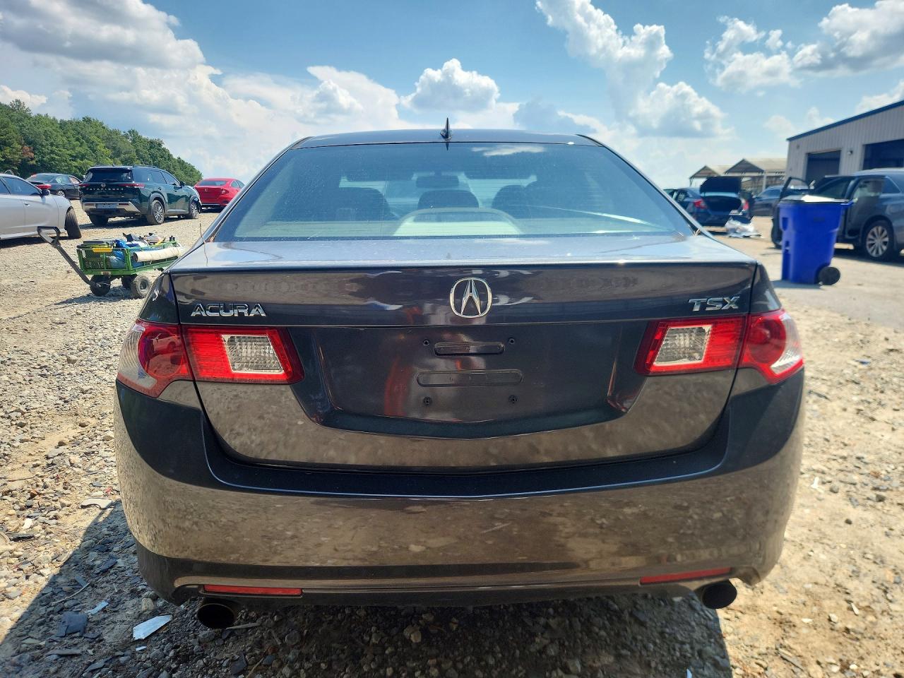2010 Acura Tsx Gray vin: JH4CU2F61AC001858