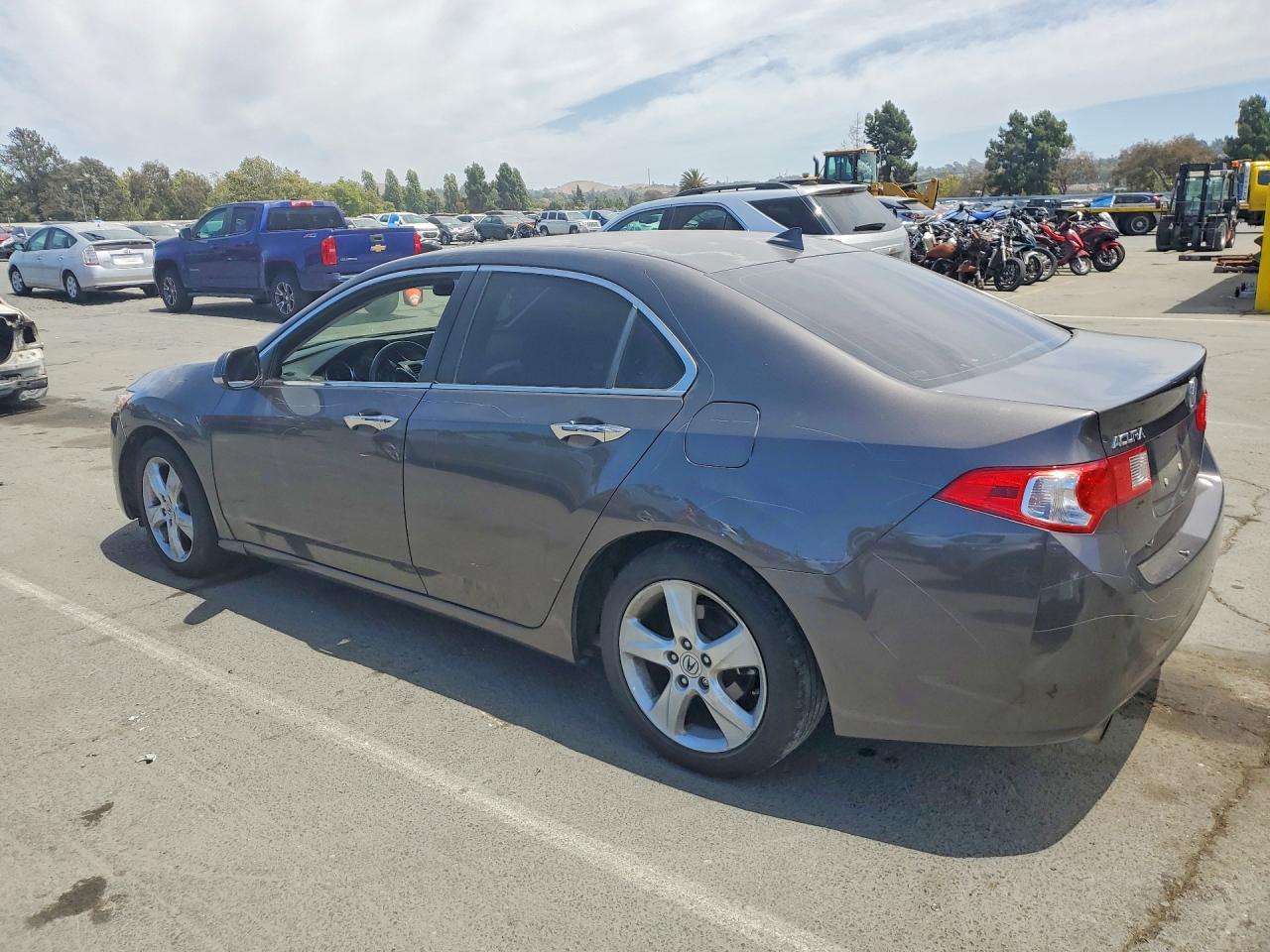 2010 Acura Tsx Gray vin: JH4CU2F61AC006719