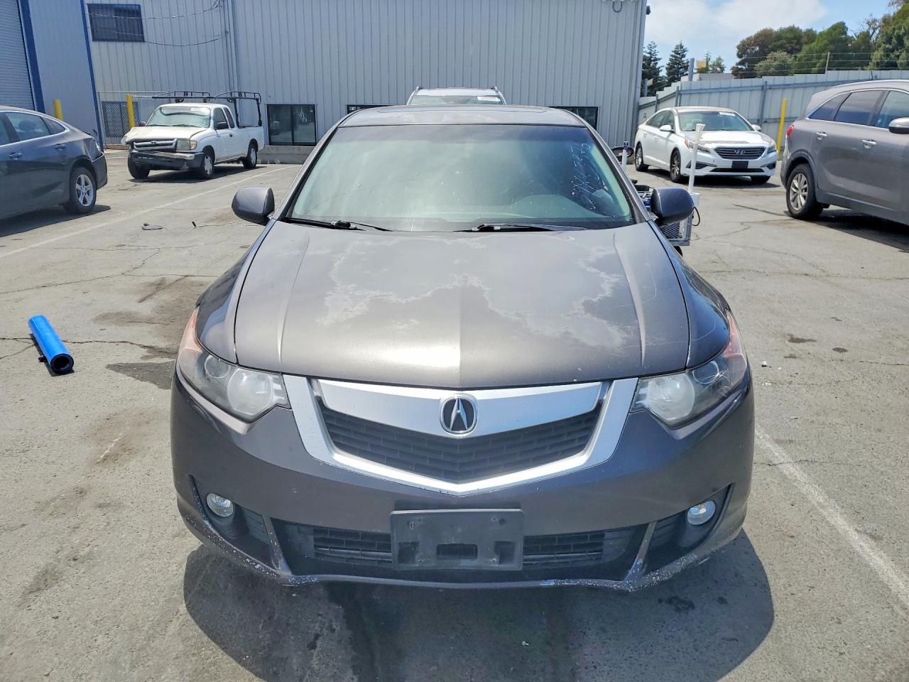 2010 Acura Tsx Gray vin: JH4CU2F61AC006719