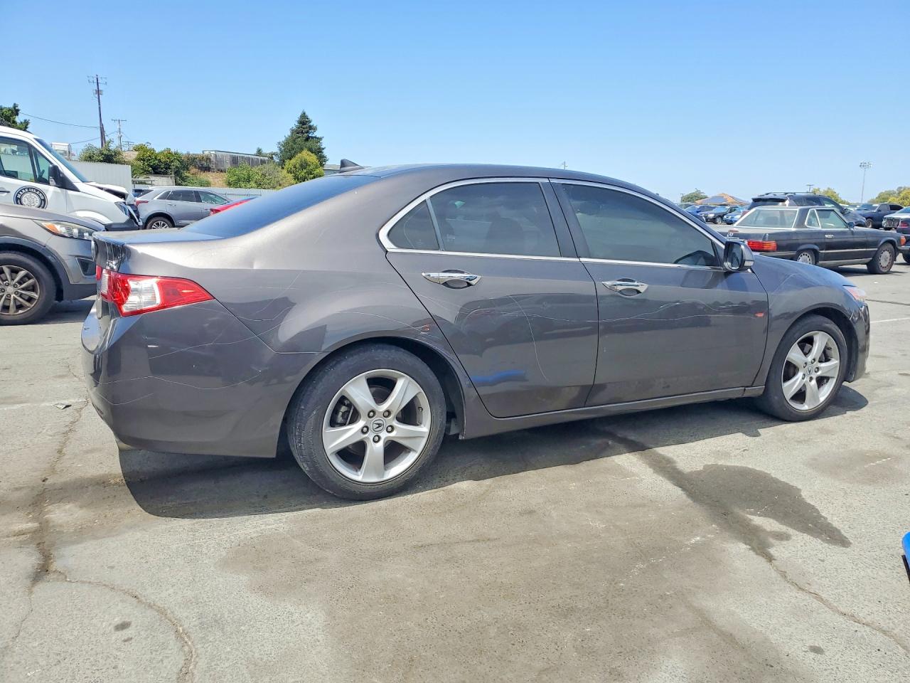 2010 Acura Tsx Gray vin: JH4CU2F61AC006719
