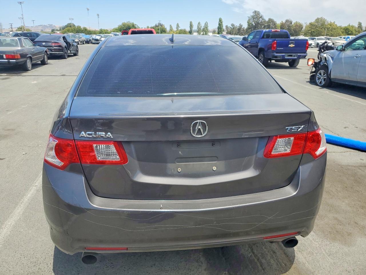 2010 Acura Tsx Gray vin: JH4CU2F61AC006719