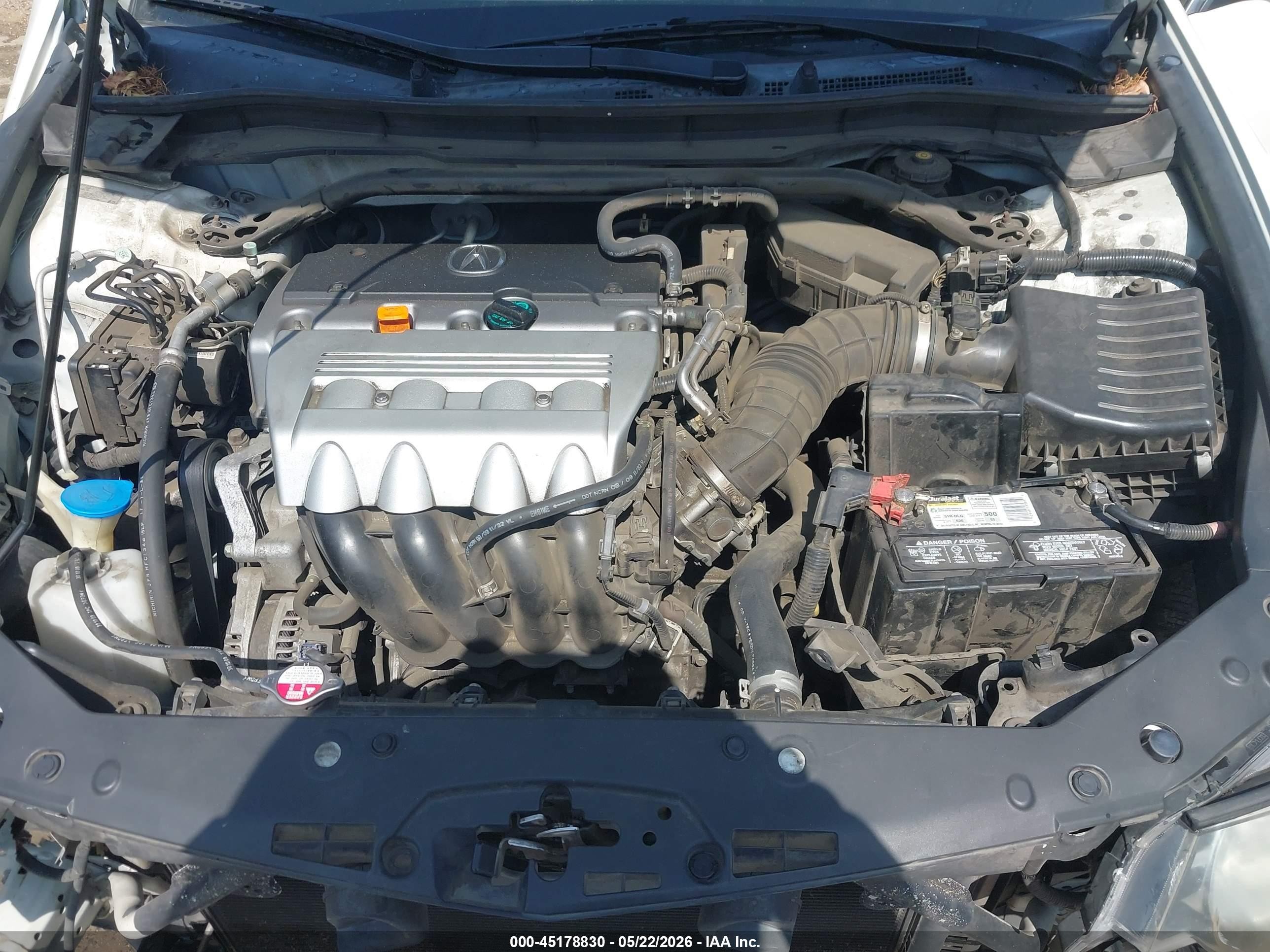 2010 Acura Tsx 2.4 Белый vin: JH4CU2F61AC011547