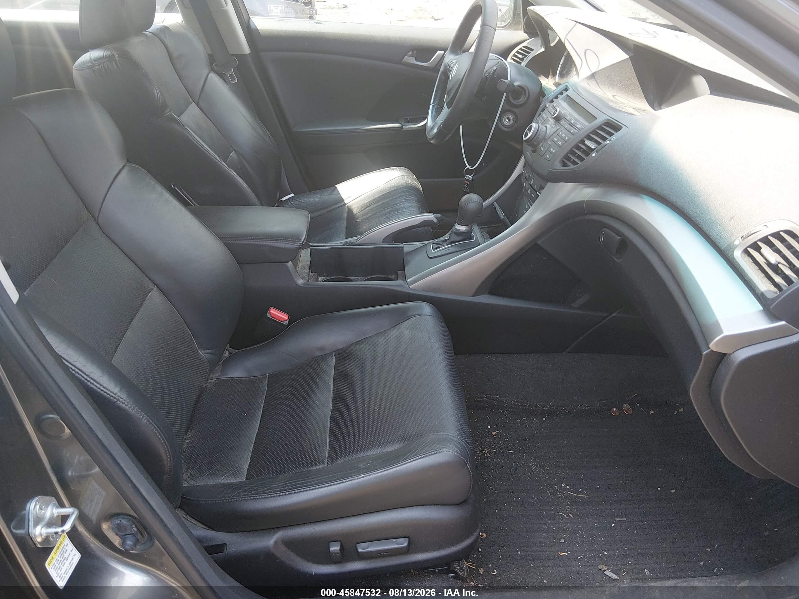 2010 Acura Tsx 2.4 Gray vin: JH4CU2F61AC017185