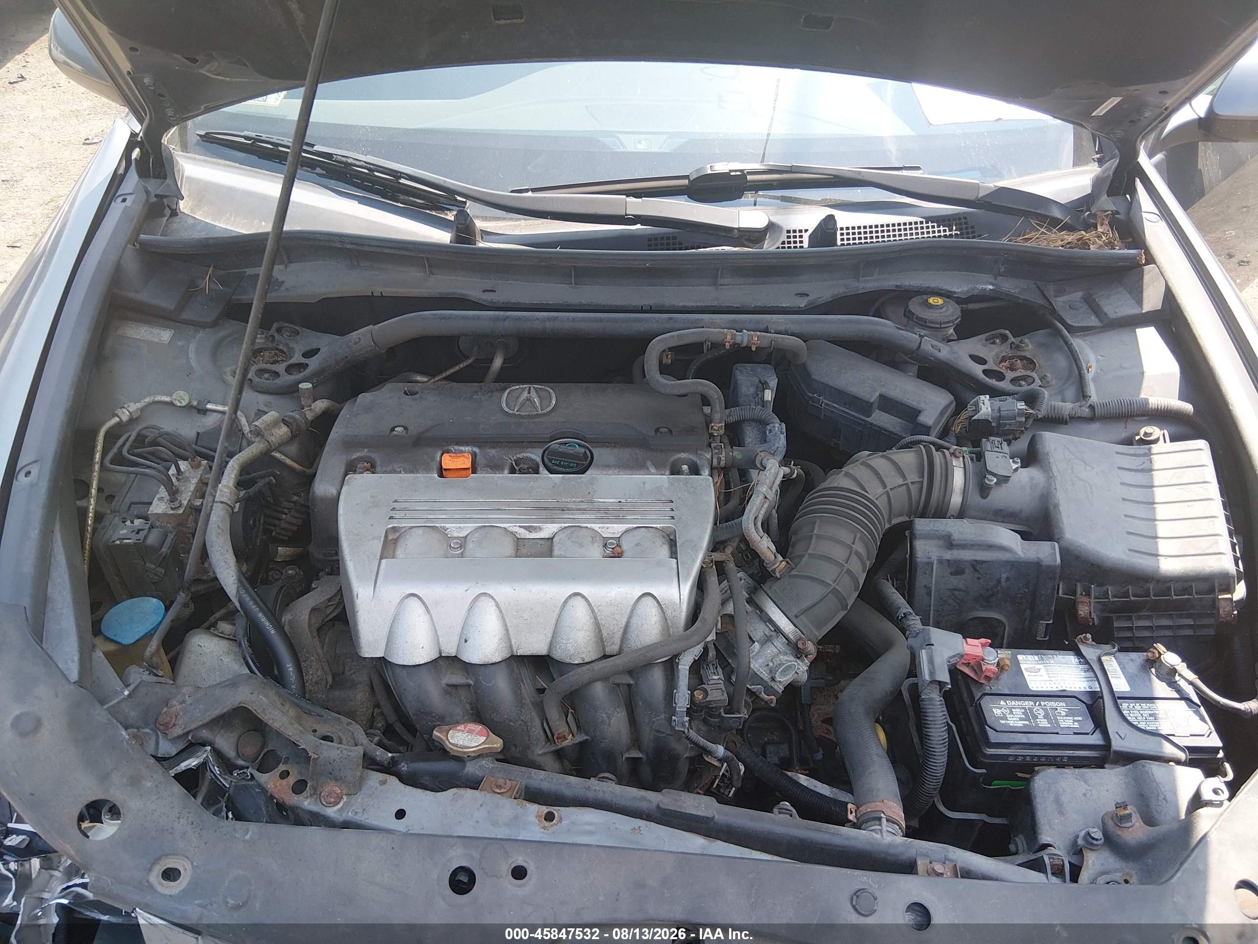 2010 Acura Tsx 2.4 Gray vin: JH4CU2F61AC017185