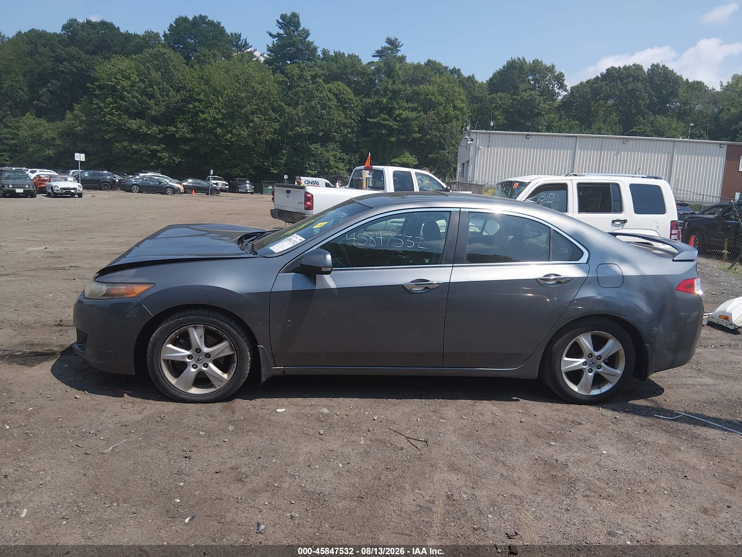 2010 Acura Tsx 2.4 Gray vin: JH4CU2F61AC017185