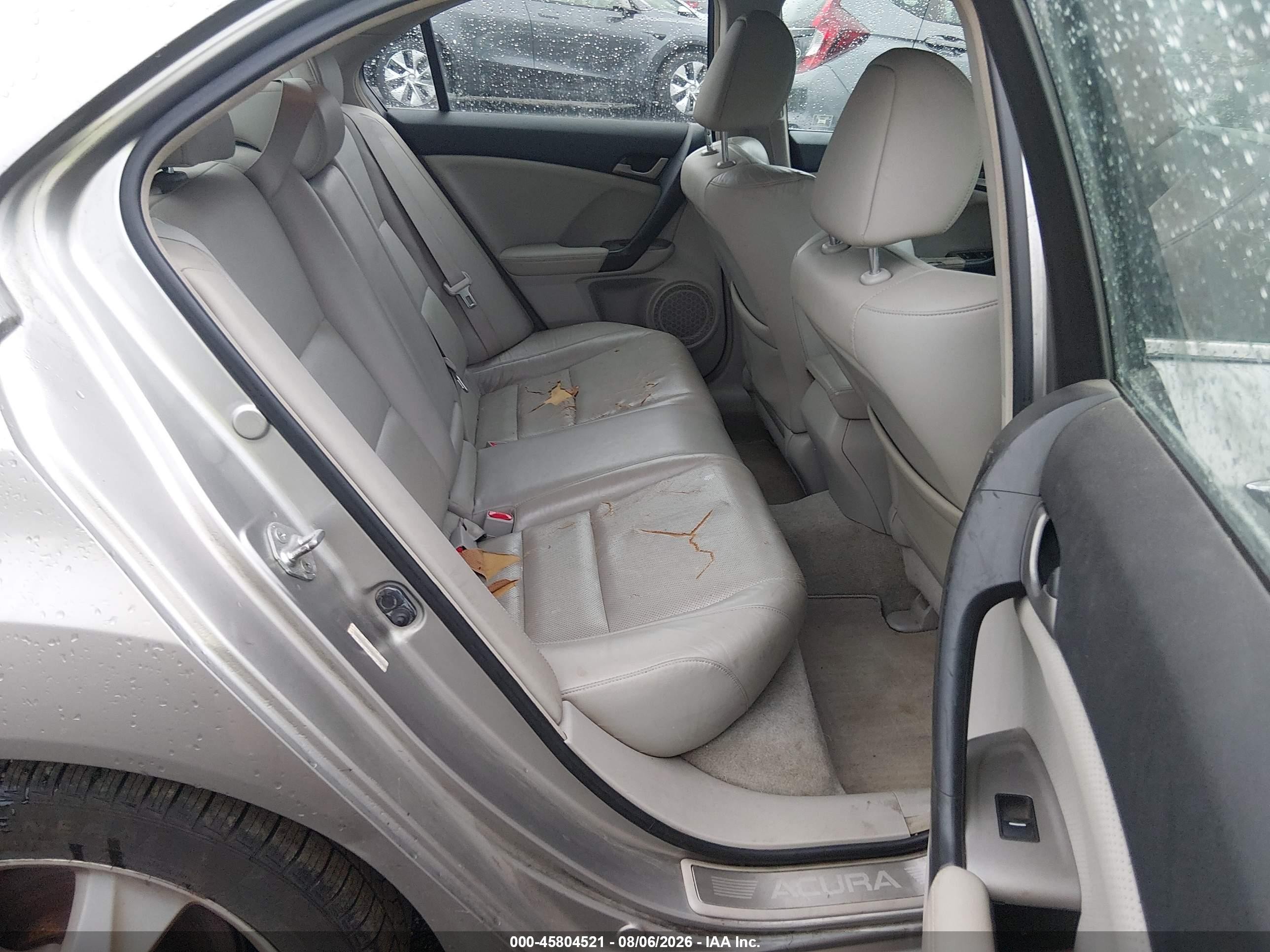 2010 Acura Tsx 2.4 Silver vin: JH4CU2F61AC017350