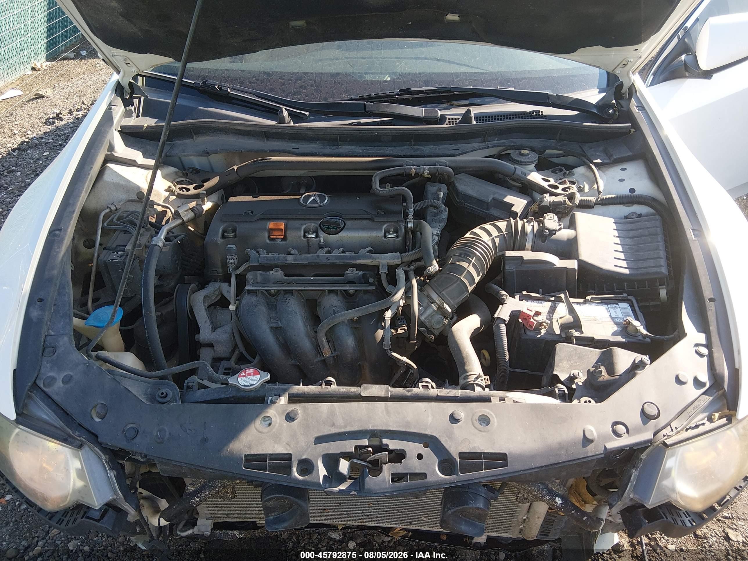 2010 Acura Tsx 2.4 White vin: JH4CU2F61AC026260