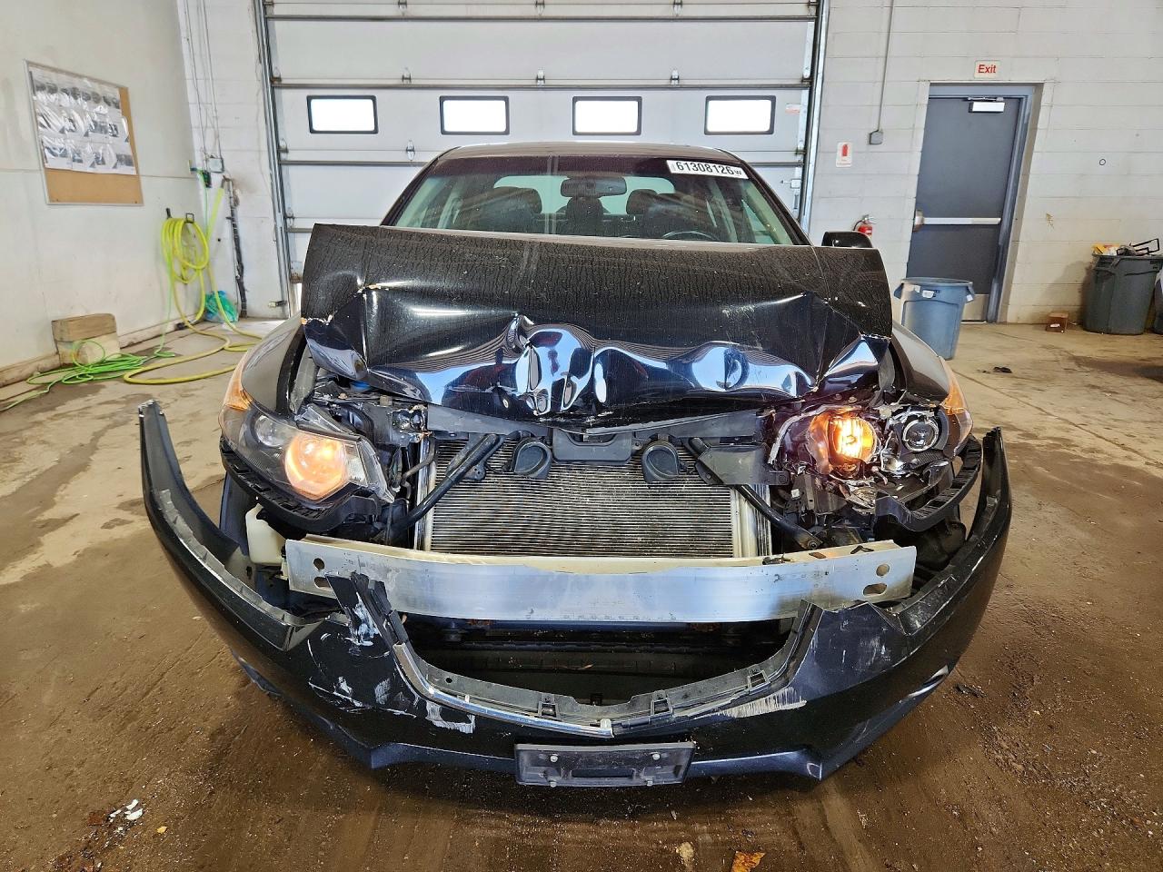 2011 Acura Tsx Черный vin: JH4CU2F61BC000288