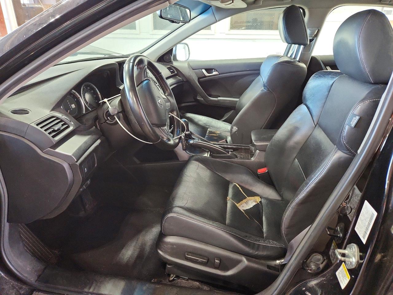 2011 Acura Tsx Черный vin: JH4CU2F61BC000288