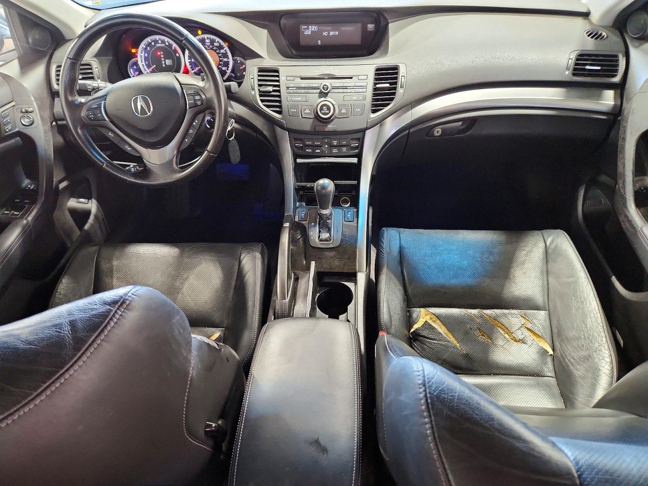 2011 Acura Tsx Черный vin: JH4CU2F61BC000288