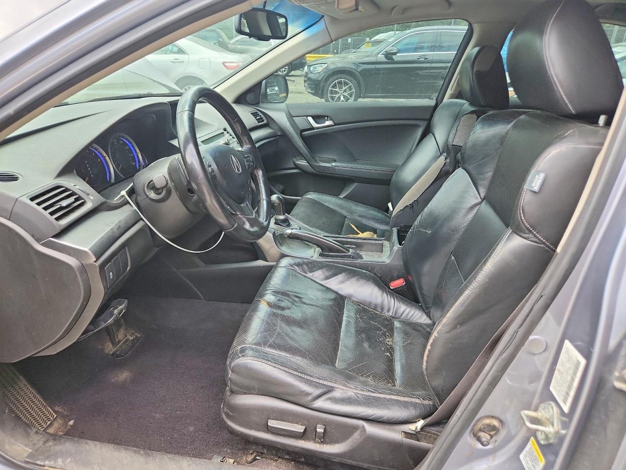 2011 Acura Tsx Silver vin: JH4CU2F61BC000789