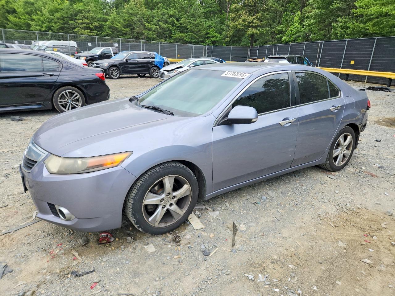 2011 Acura Tsx Silver vin: JH4CU2F61BC000789