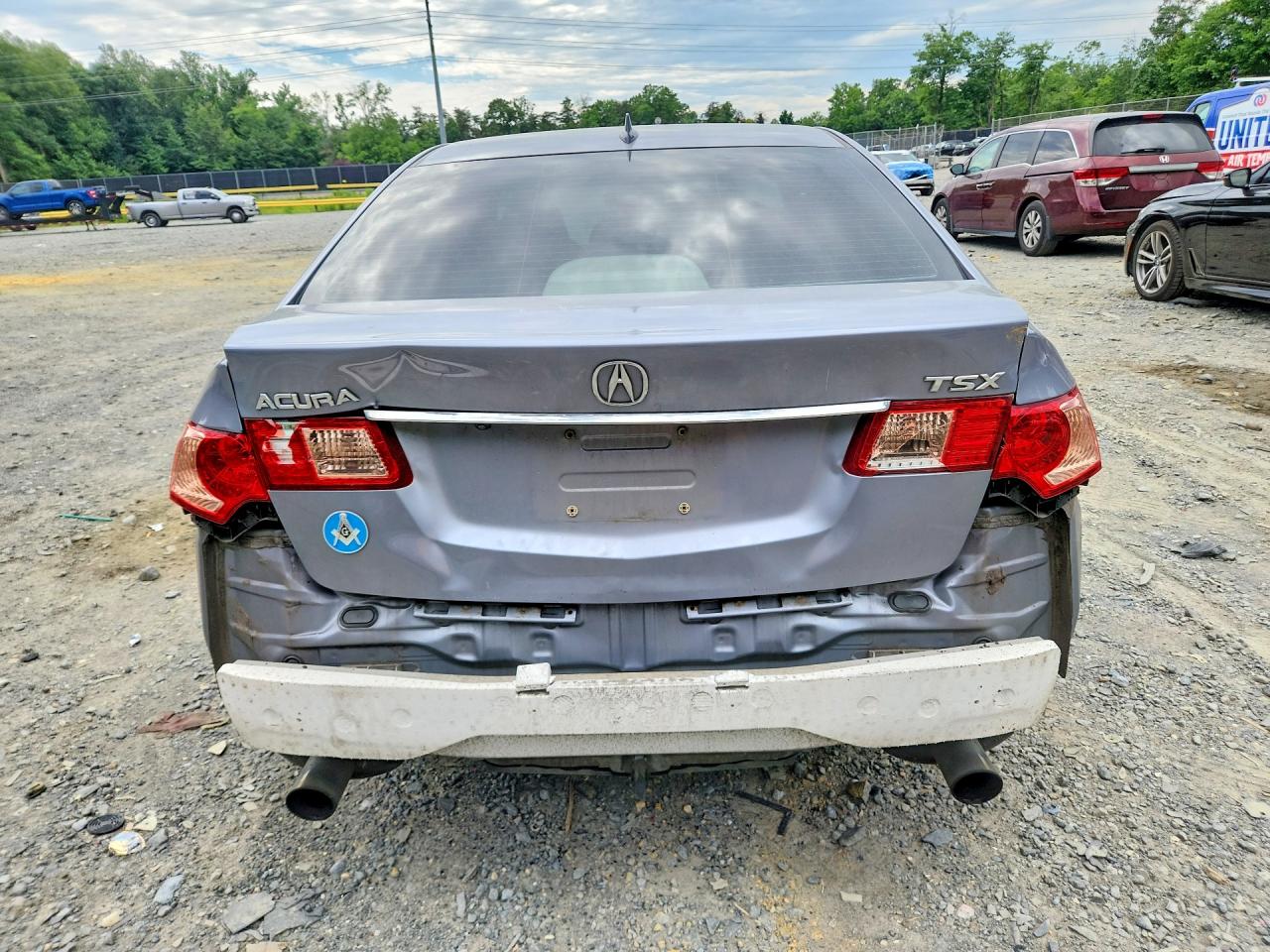 2011 Acura Tsx Silver vin: JH4CU2F61BC000789